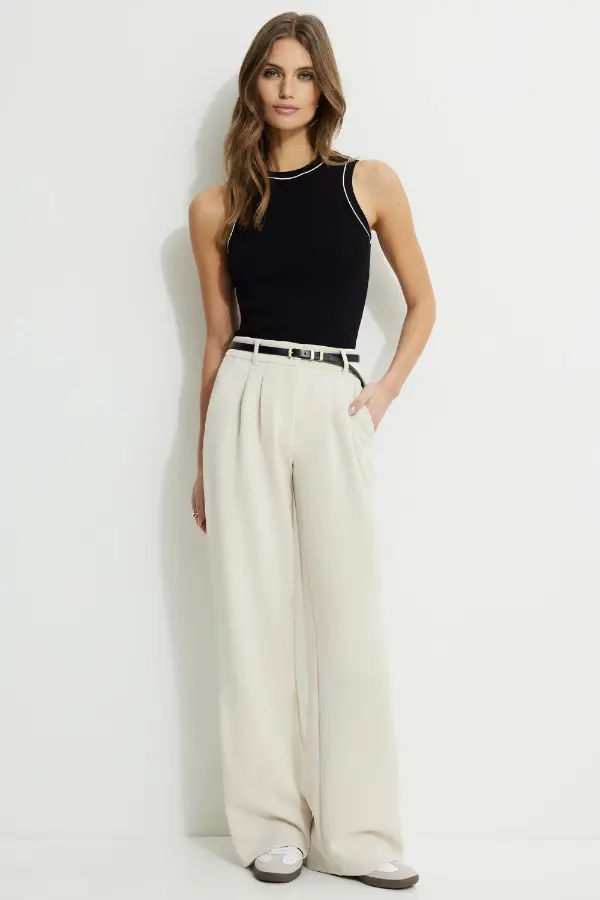 How to Style Casual Wide Leg Pants