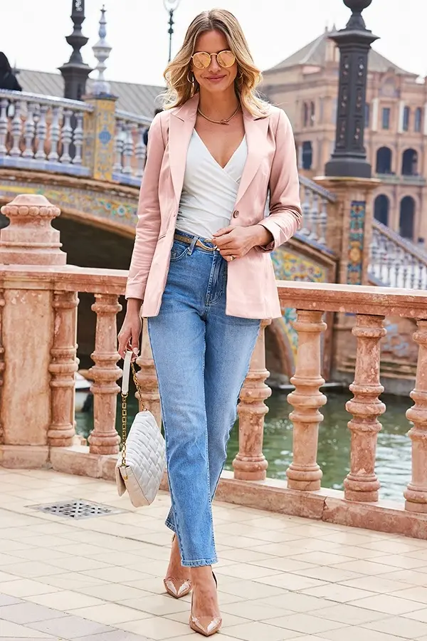 How to Style Leather Blazer
