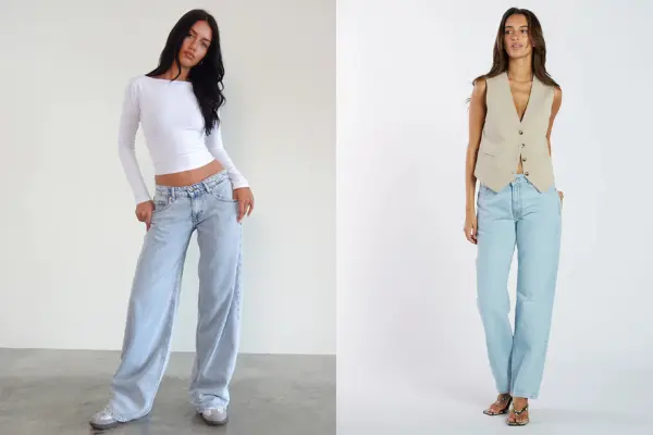 What to Wear With Light Blue Jeans Women
