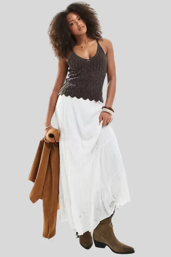 Crochet Top and Skirt