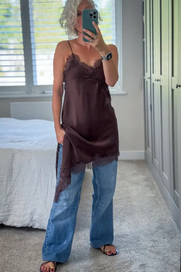 Dress With Pants Outfit Combo