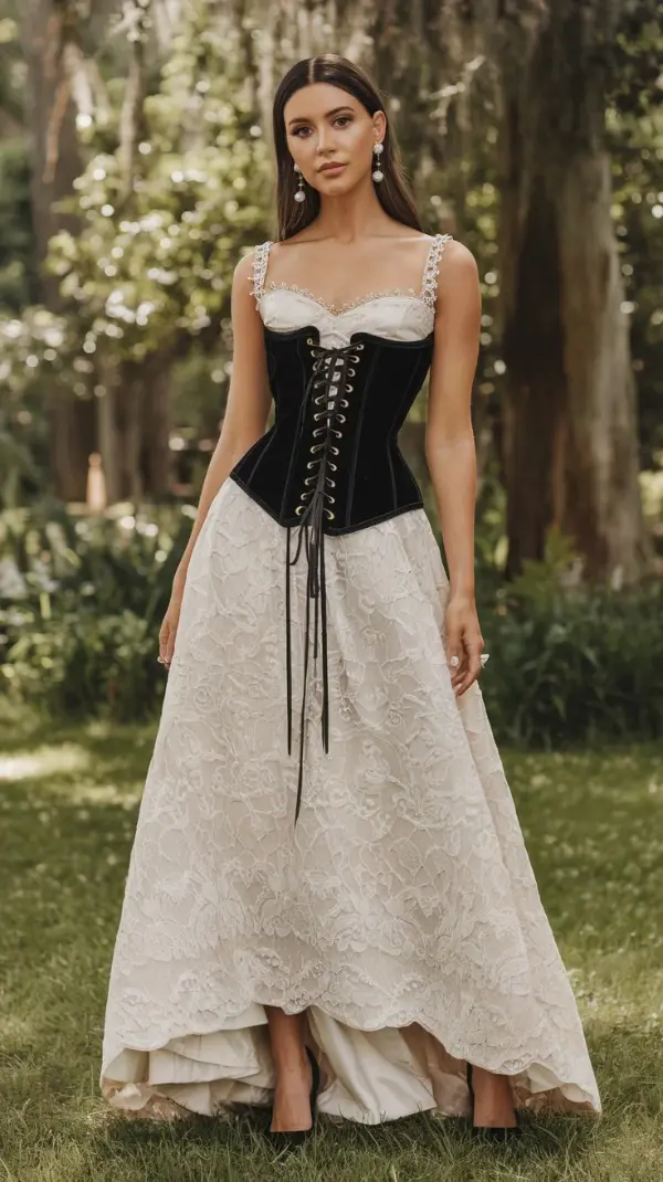 Corset Over Dress