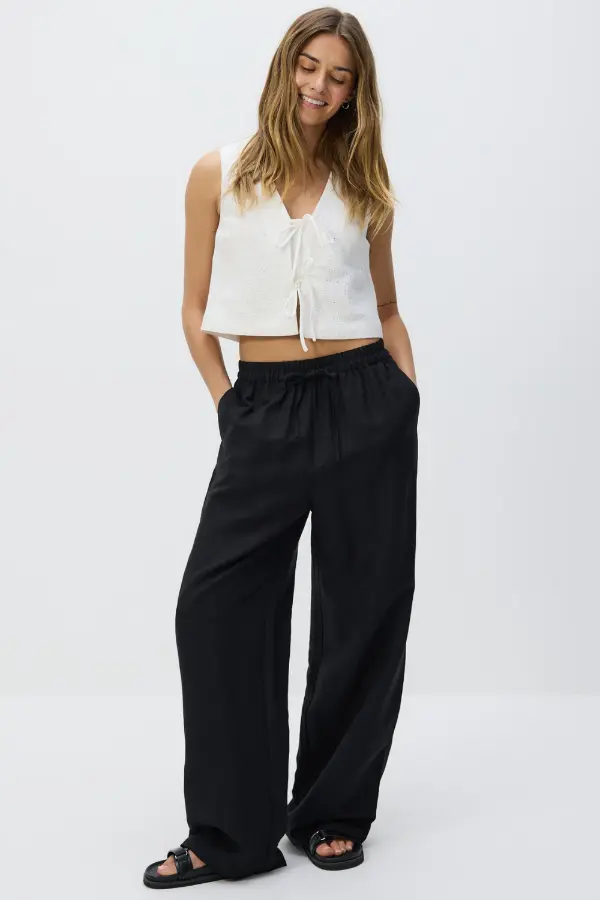 Loose Linen Pants