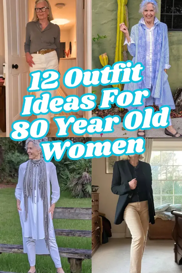 Outfit Ideas For 80 Year Old Women