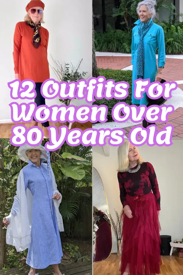 Outfits For Women Over 80 Years Old