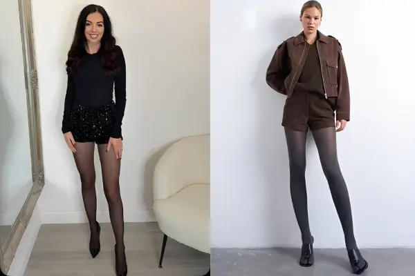 Shorts Over Tights Ideas