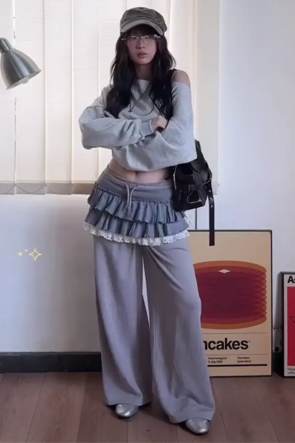 Skirt Over Pants