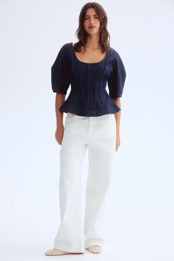 Three Quarter Sleeve Blouse