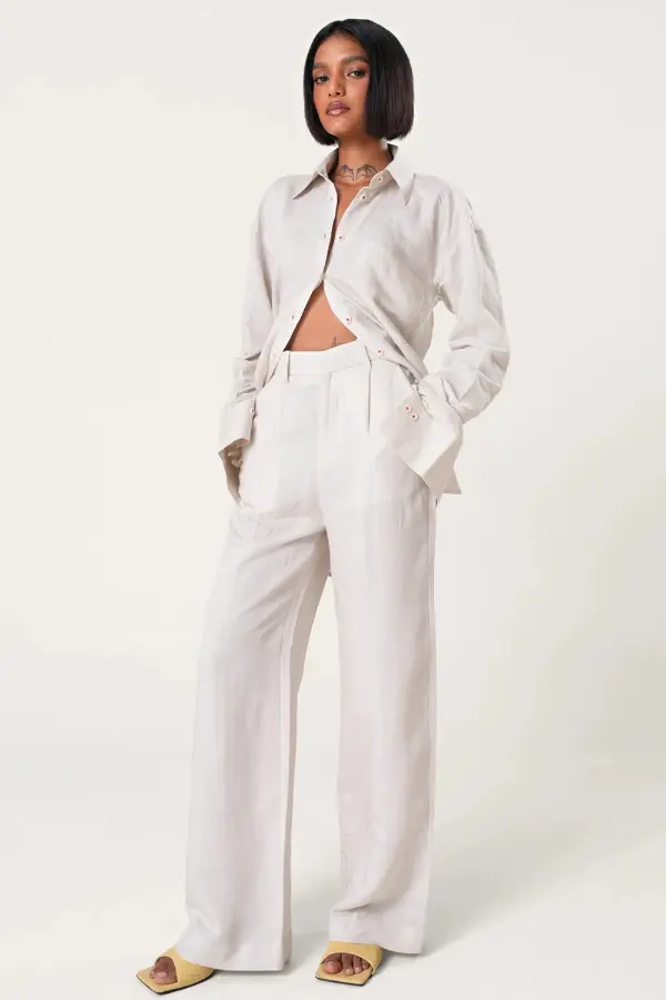 What to Wear With Linen Pants Women
