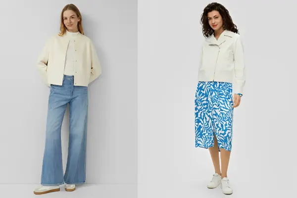 White Leather Jacket Ideas