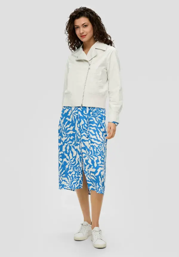 White Leather Jacket Styling