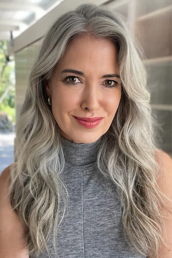 Long Gray Hair Over 50