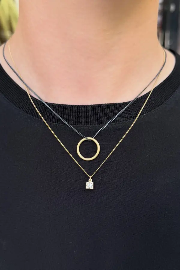 Necklace Layering Ideas Gold & Silver