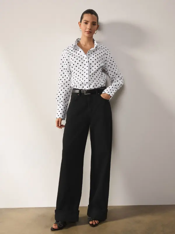 Polka Dot Shirt Outfit