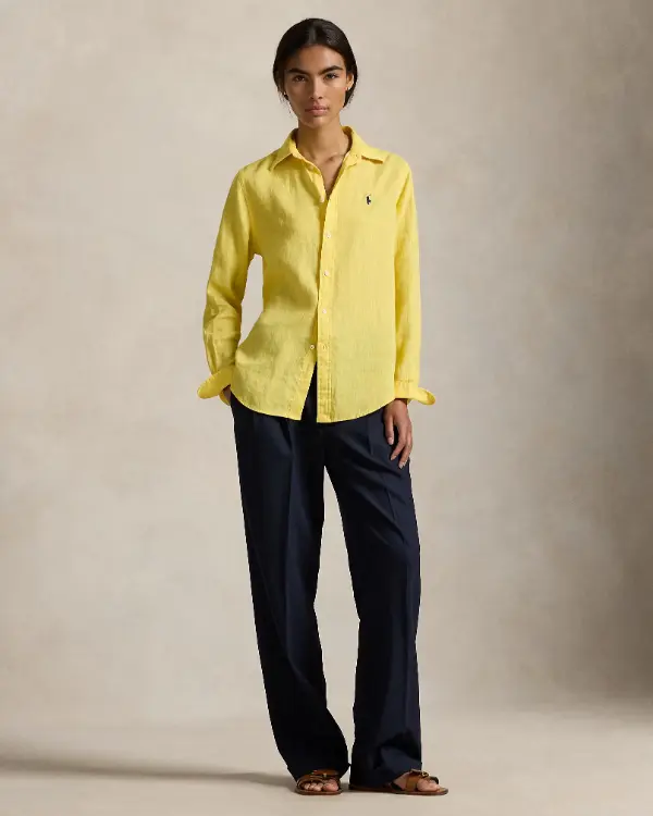 Yellow Button Up Shirt Outfit