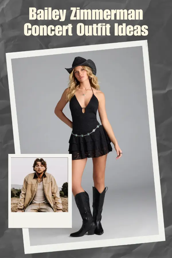 Bailey Zimmerman Concert Outfit