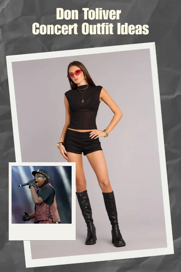 Don Toliver Concert Outfit