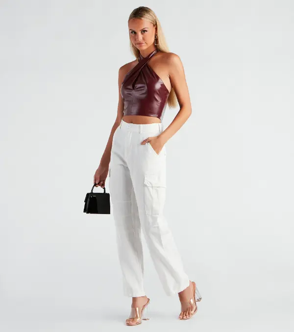 How to Style White Cargo Pants