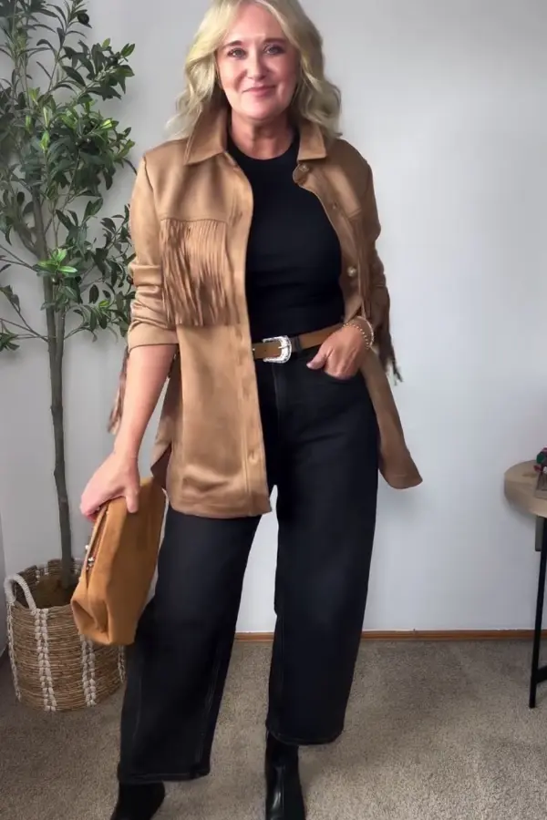 How To Wear Barrel Jeans Over 50
