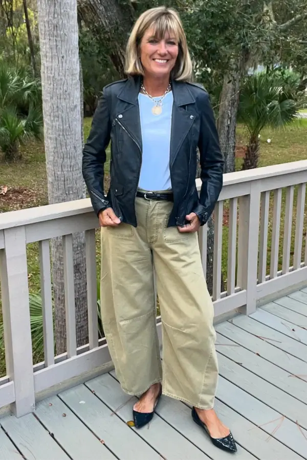 How To Wear Barrel Jeans Over 50