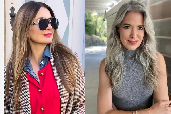 Long Hair Over 50 Women