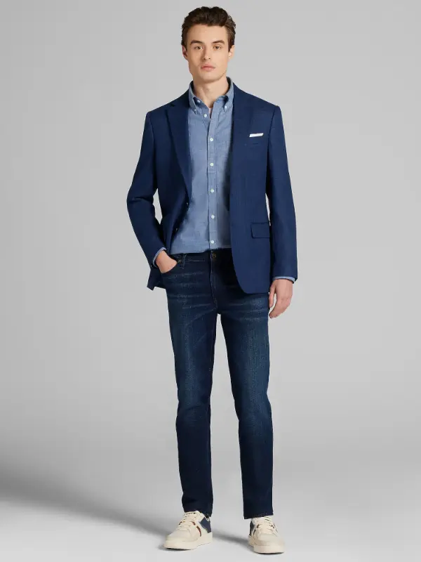 Men’s Sport Coat and Jeans