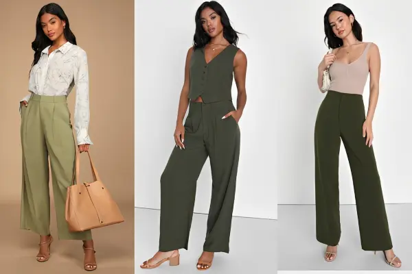 Olive Green Pants Outfits
