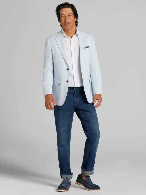 Sports Coat and Jeans