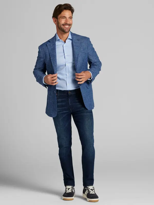 Sports Coat and Jeans