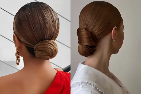 Straight Hair Updo Ideas
