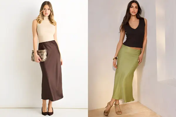 Styles With Satin Skirt