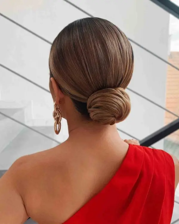 Updo For Straight Hair