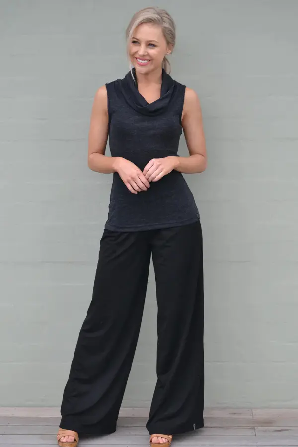 What to Wear With Palazzo Pants