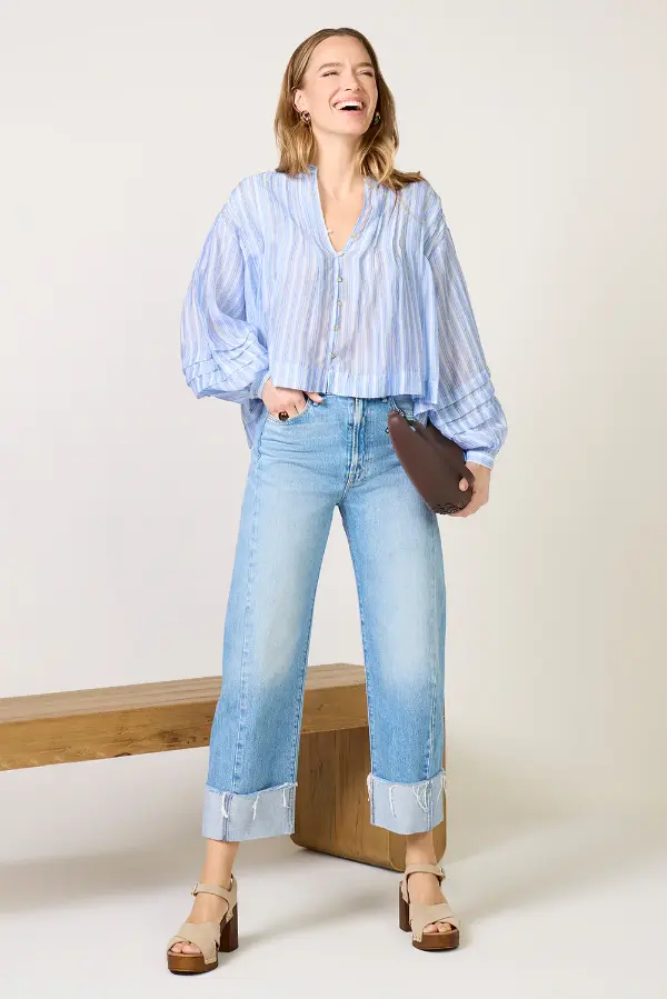 How to Style Cuffed Jeans