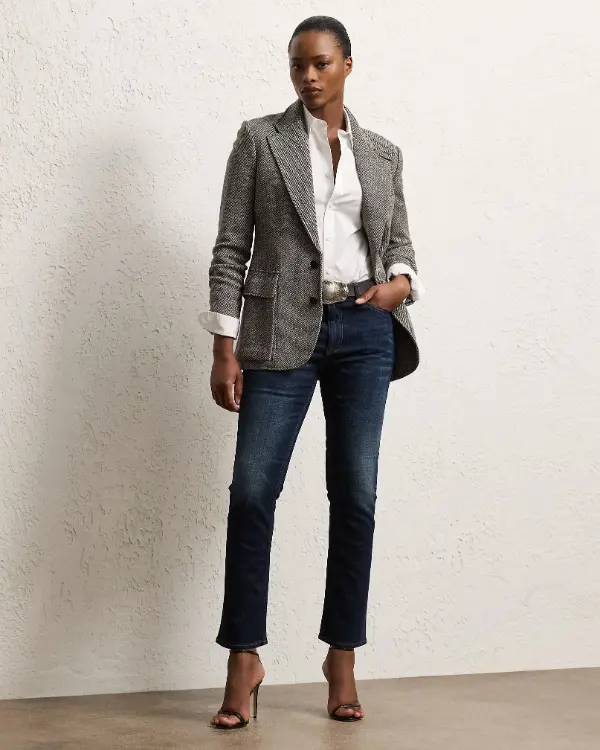 Jeans And Blazer Outfit