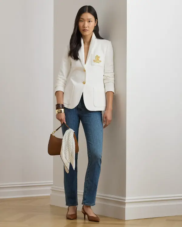 Jeans And Blazer Outfit Classy