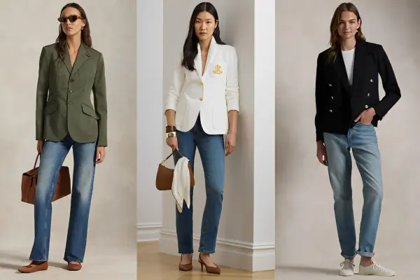 Jeans And Blazer Outfits
